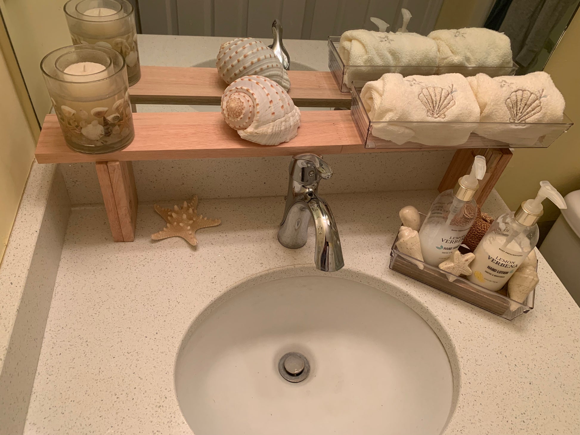 Bathroom sink shelf – Military By D'Zine